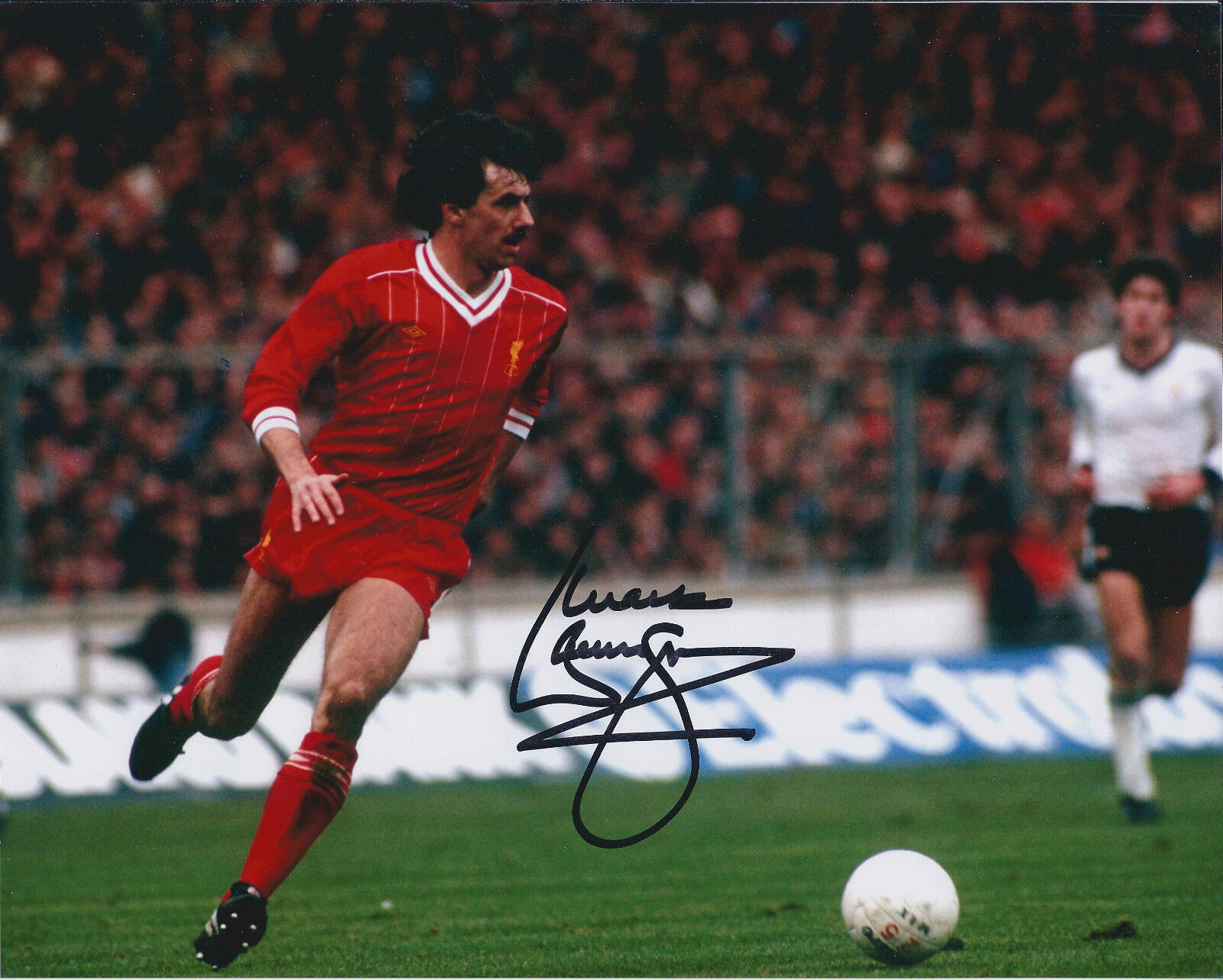 Mark LAWRENSON Signed Autograph 10x8 Photo Poster painting AFTAL COA Liverpool LEGEND