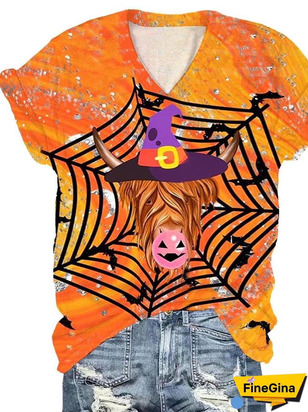 Women's Casual Printed Short Sleeve T-Shirt