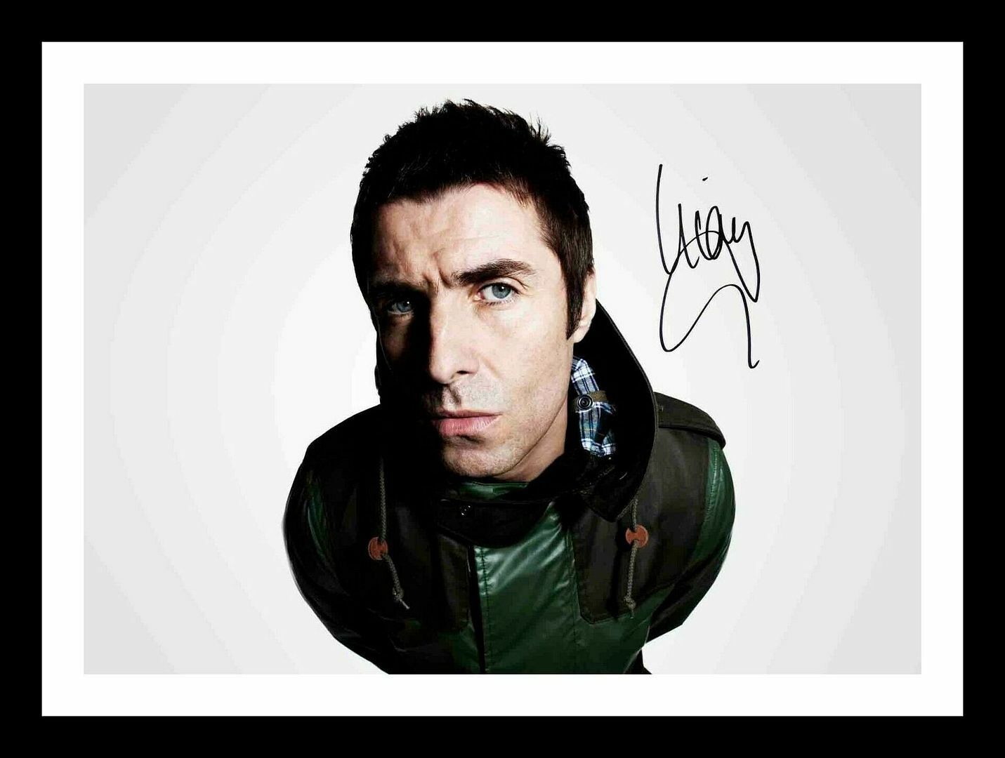 Liam Gallagher Autograph Signed & Framed Photo Poster painting 2