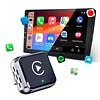 Wireless CarPlay & Android Auto Adapter Plug & Play 3 in 1 Mirror Link Adapter