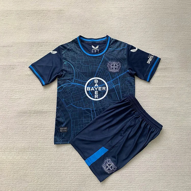 2023-2024 Bayer 04 Leverkusen Special Edition Football Jersey Kids Kit