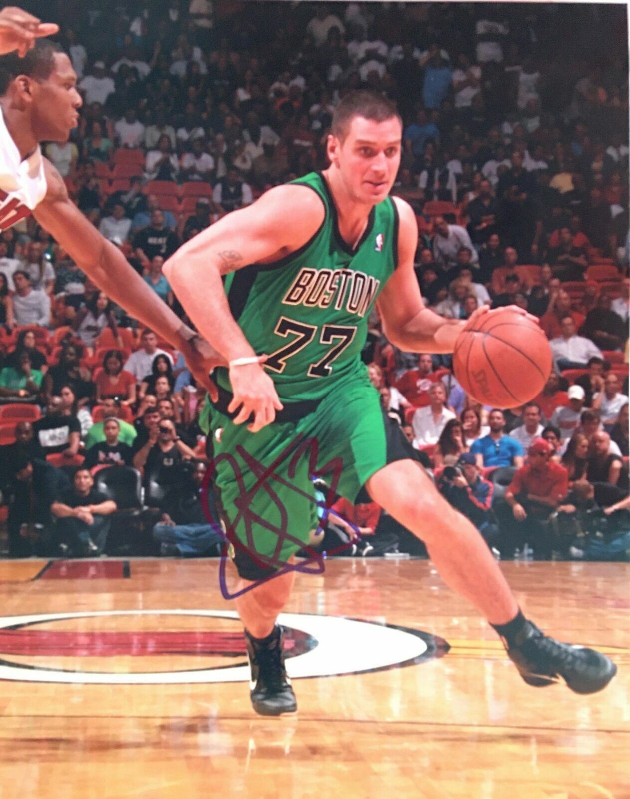 Sasha Pavlovic Signed Boston Celtics 8x10 Photo Poster painting  SHIP Autograph Auto