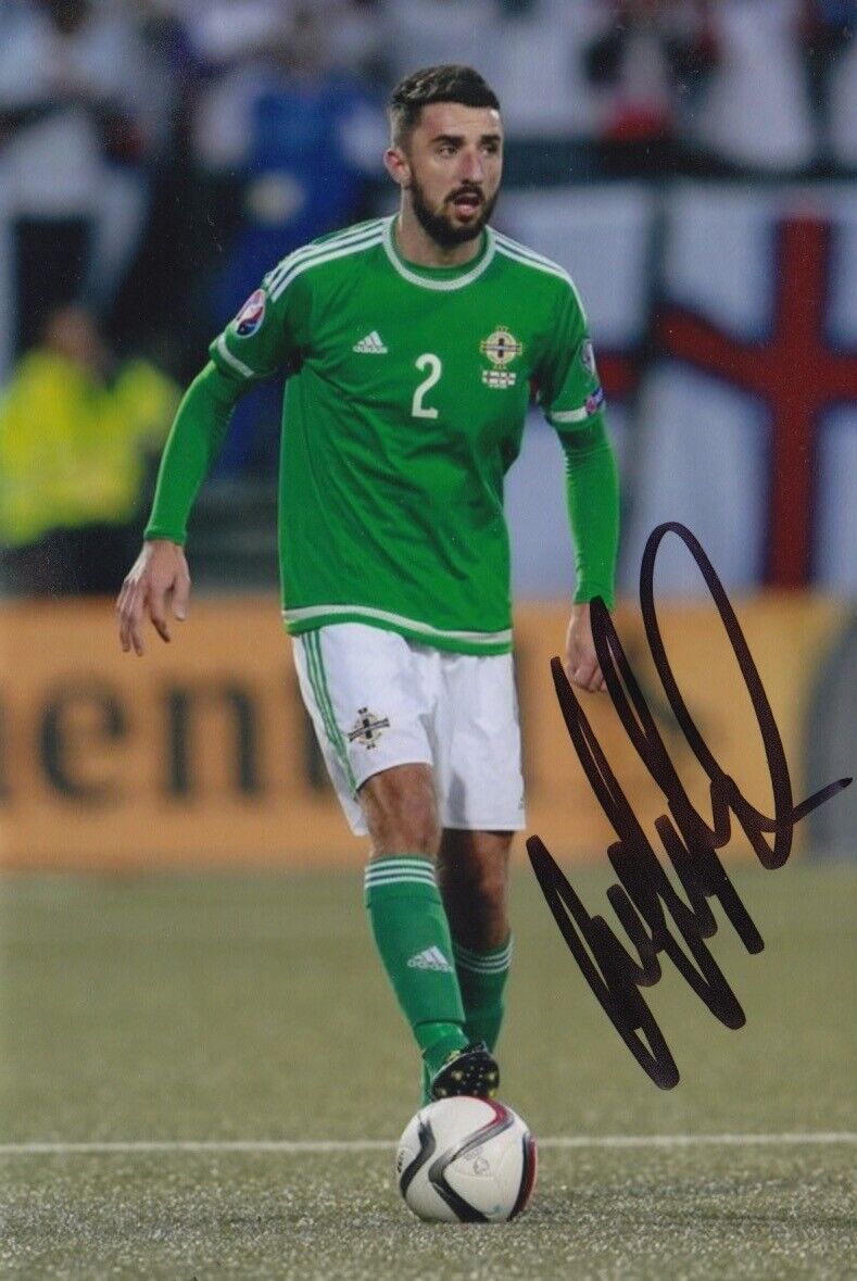 CONOR MCLAUGHLIN SIGNED 6X4 Photo Poster painting - NORTHERN IRELAND FOOTBALL AUTOGRAPH 1.