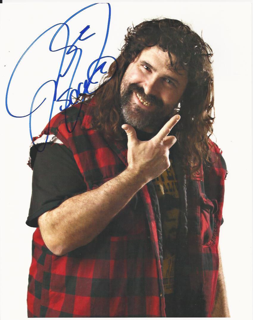 Mick Foley - WWE star signed Photo Poster painting