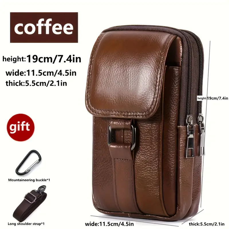 1pc     bag top   cowhide   hanging     details 14