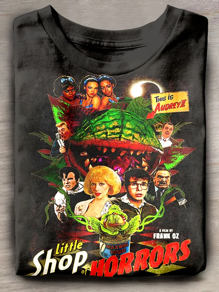Teecade Teecade Little Shop Art Print T-shirt