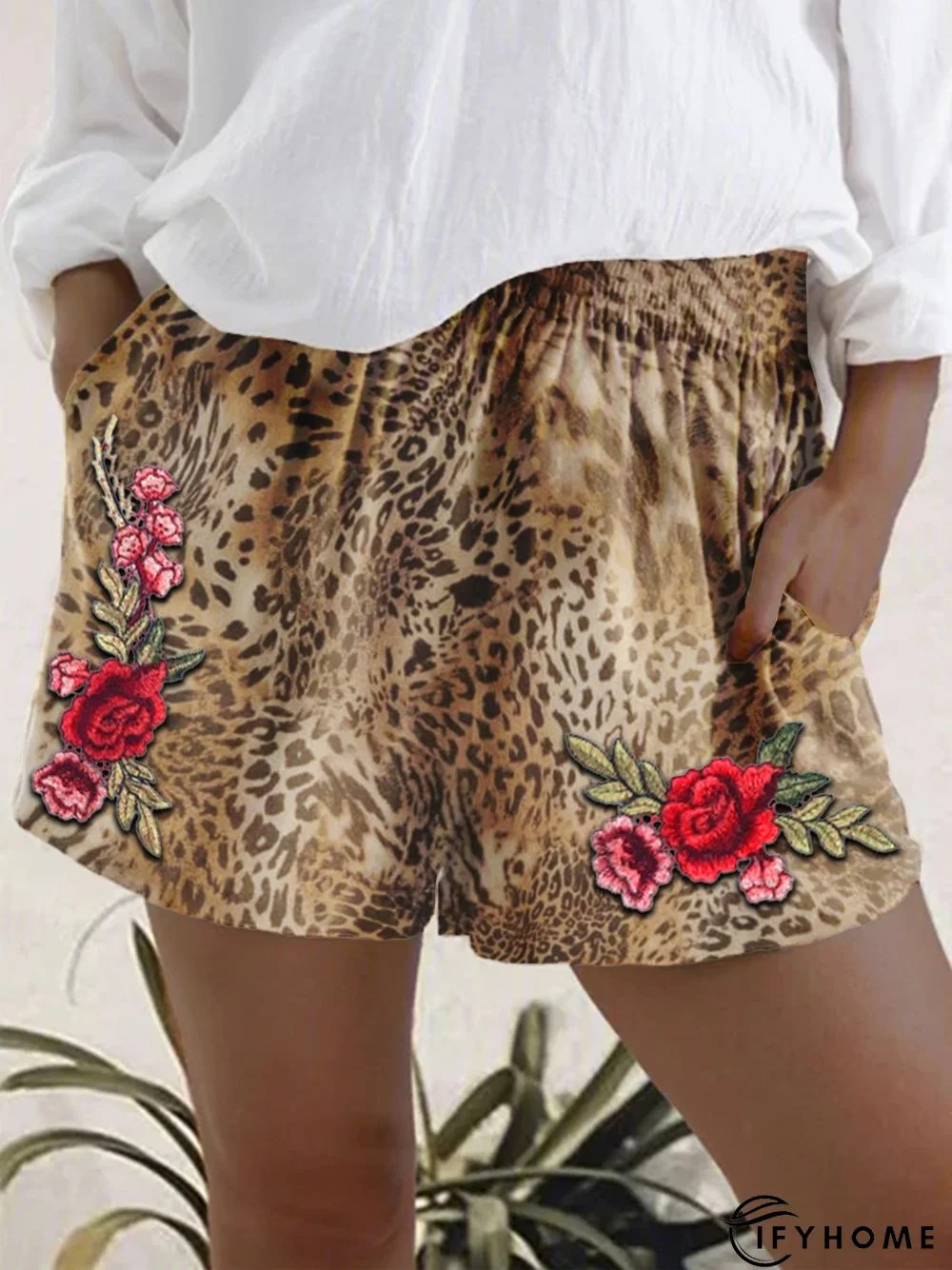 Leopard Boho Shorts | IFYHOME