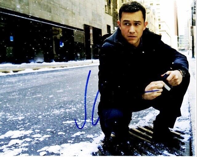 Joseph Gordon-Levitt Signed Batman The Dark Knight Rises 8x10 inch Photo Poster painting