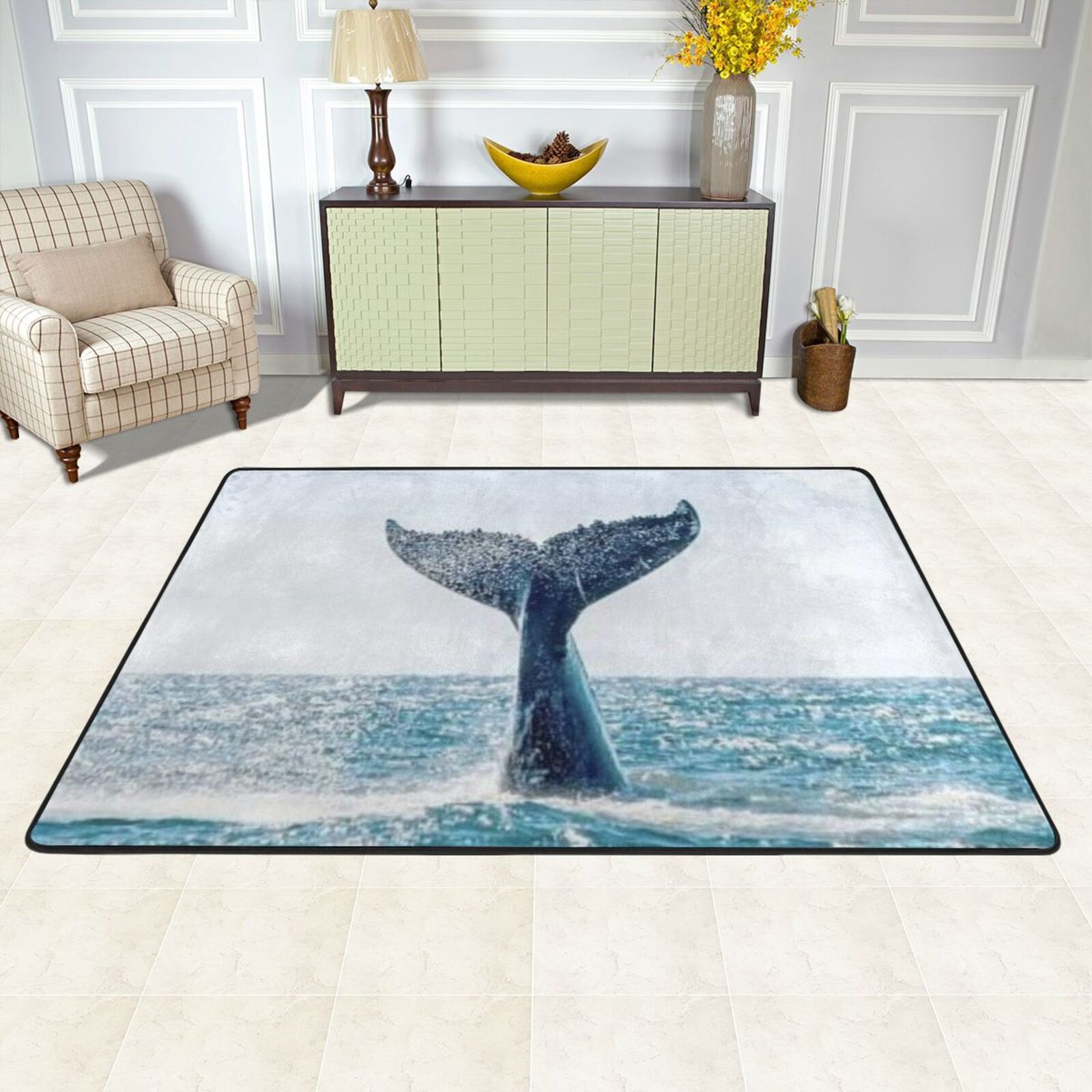Comstylish Undersea Creature Anti-Slip Floor Mat
