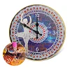  DIY Round Metal Tin Ballet Girl Diamond Painting Special Shaped  Clock Kit