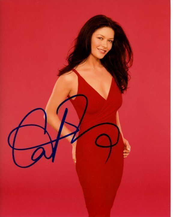 CATHERINE ZETA - JONES signed autographed 8x10 Photo Poster painting