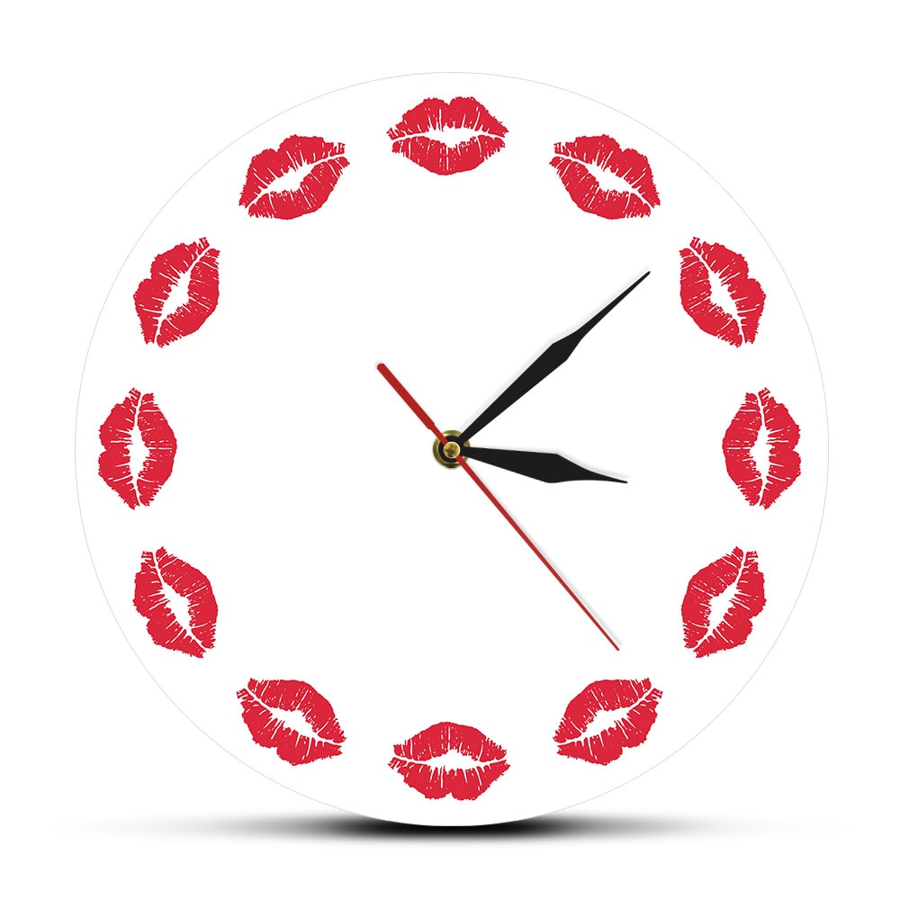 

Sweet Kiss - Frameless Acrylic Wall Clock, 501 Original