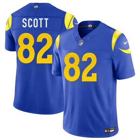 Youth Los Angeles Rams #82 Tyler Scott Royal 2026 Vapor F.U.S.E. Limited Jersey