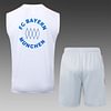 Joyfball 2025/2026 Bayern Munich Vest training Jersey White Retro Edition 1:1 Thai Quality