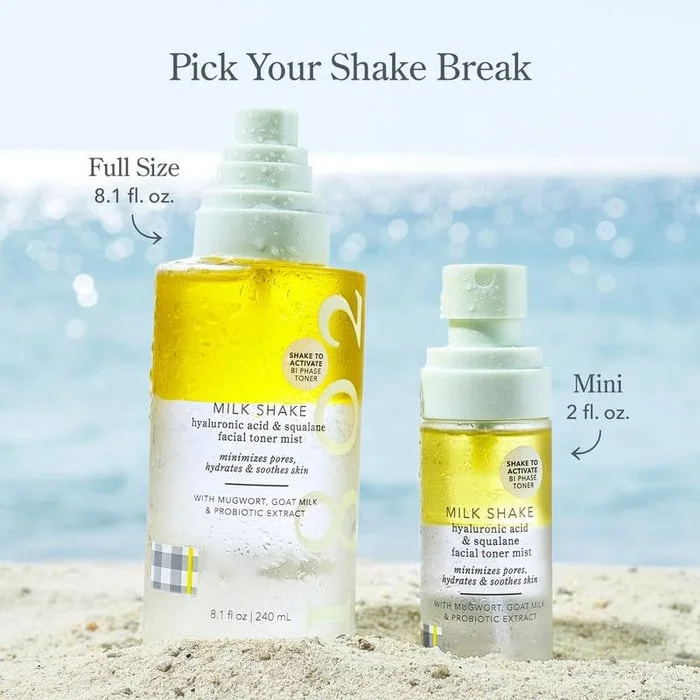 ✨Milk Shake Toner Mist – Hydrating with Hyaluronic Acid & Squalane💦Last Day 50% Off