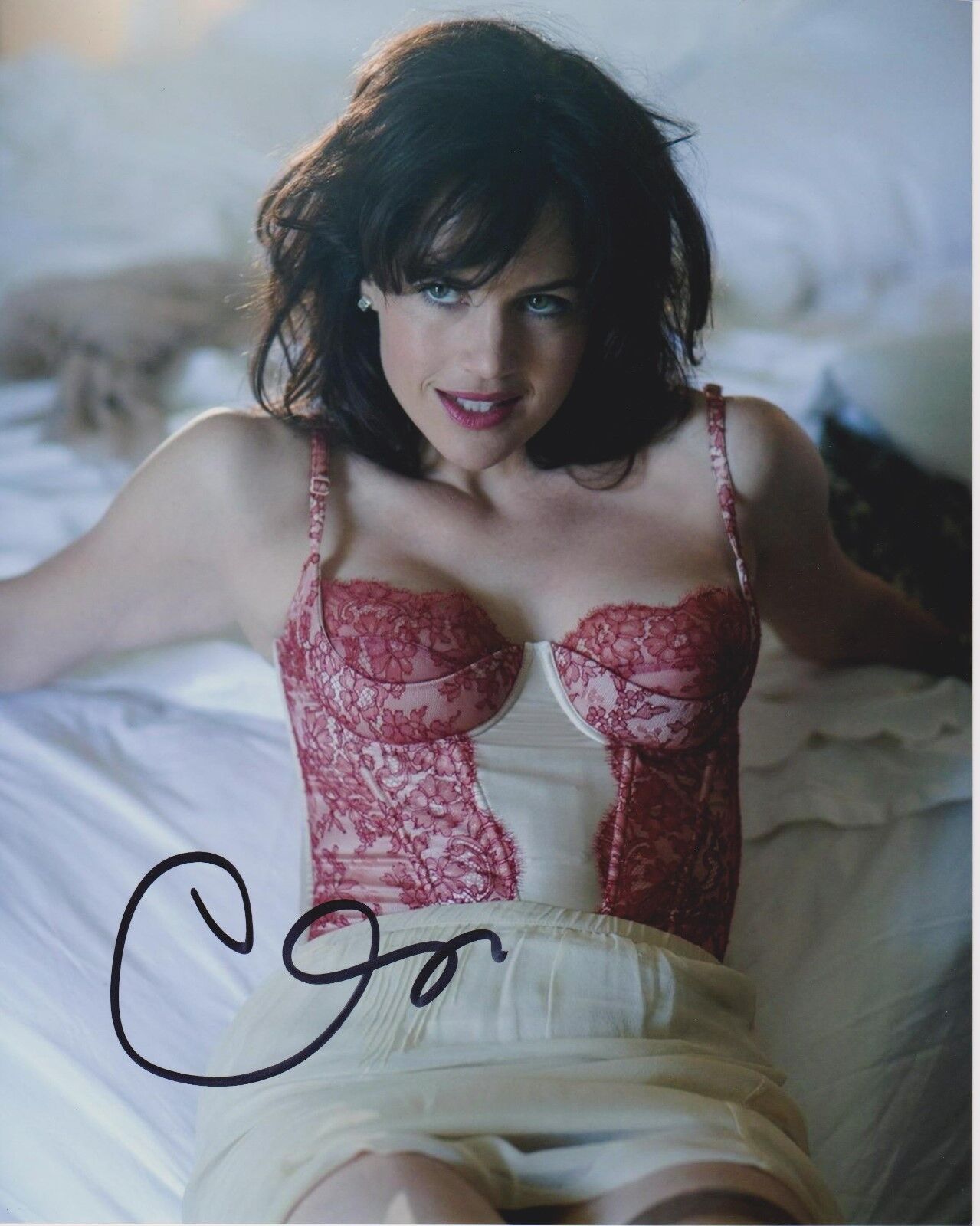 Carla Gugino Autographed 8x10 Photo Poster painting with CoA