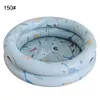 Inflatable Swimming Pool Baby  Outdoor Paddling Pool (Beige 90cm diameter)