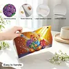 Flower Gift Teddy Bear DIY Diamond Painting PU Tissue Holder Box