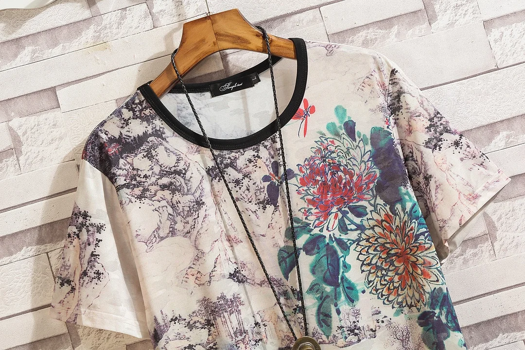 Short Sleeve T Shirt Men 2021 Summer High Quality Tshirt Top Tees 3D Print Brand Fashion Clothes  OveSized 5XL 6XL 7XL O NECK