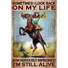 (Multi Style)Cowgirl - Vintage Metal Signs - 20*30cm/30*40cm - Western