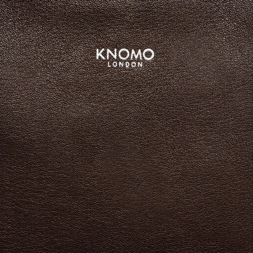 Knomo Maddox Leather Laptop Tote Briefcase