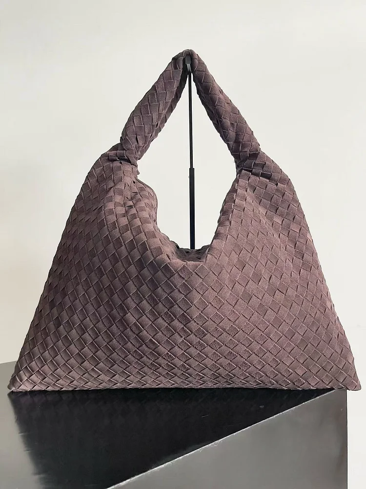 Fashionable Versatile Large Capacity Tote Bag Handmade Woven Underarm Bag For Women 