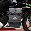 Waterproof 8L Motorcycle Side Frame Bag Wear Resistant for Bicycle/Moped/Scooter