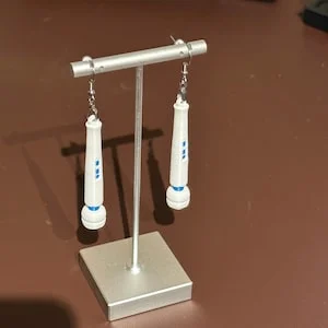 pornhint Pornhint Magic Wand Vibrator Earrings