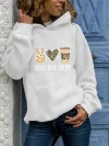 Peace Love Coffee Hooded Sweatshirt