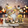 Diamond Painting Acrylic Bee Gnome Tabletop Ornaments Kit Table Decor