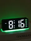 LED Digital Alarm Clock Bedside Alarm Clock Large Number Display for Home Office