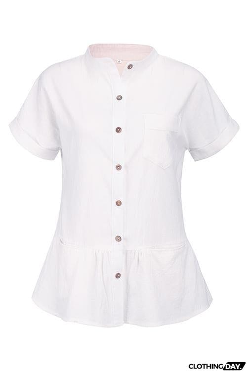 Button Short Sleeve Shirt