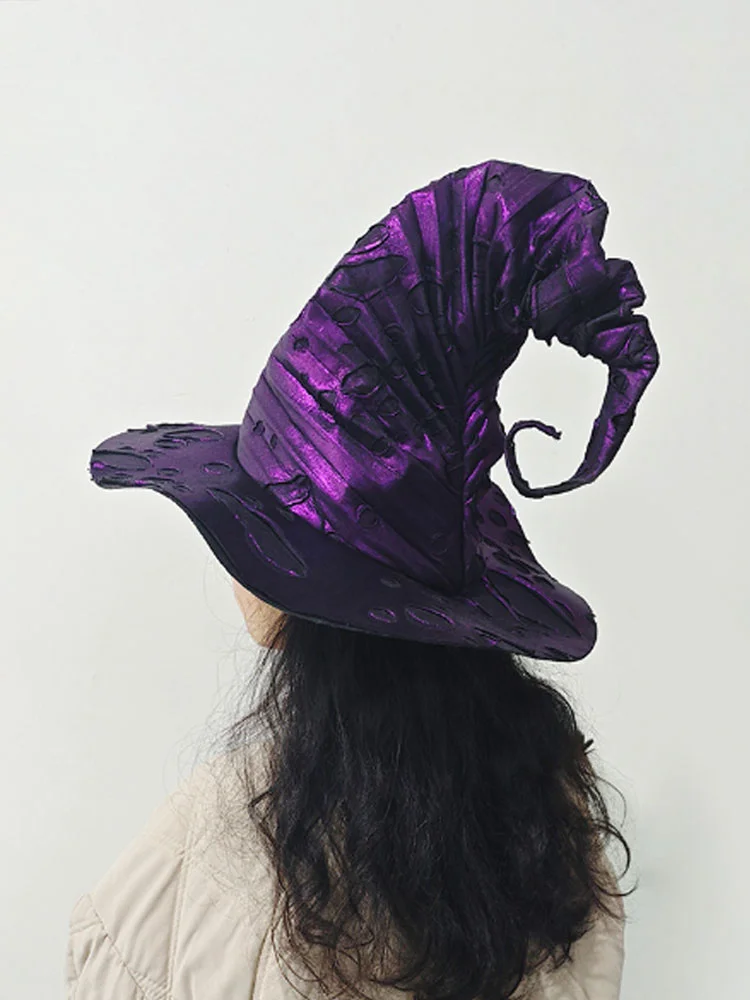 Comstylish Unisex Halloween Witch Broken Hat