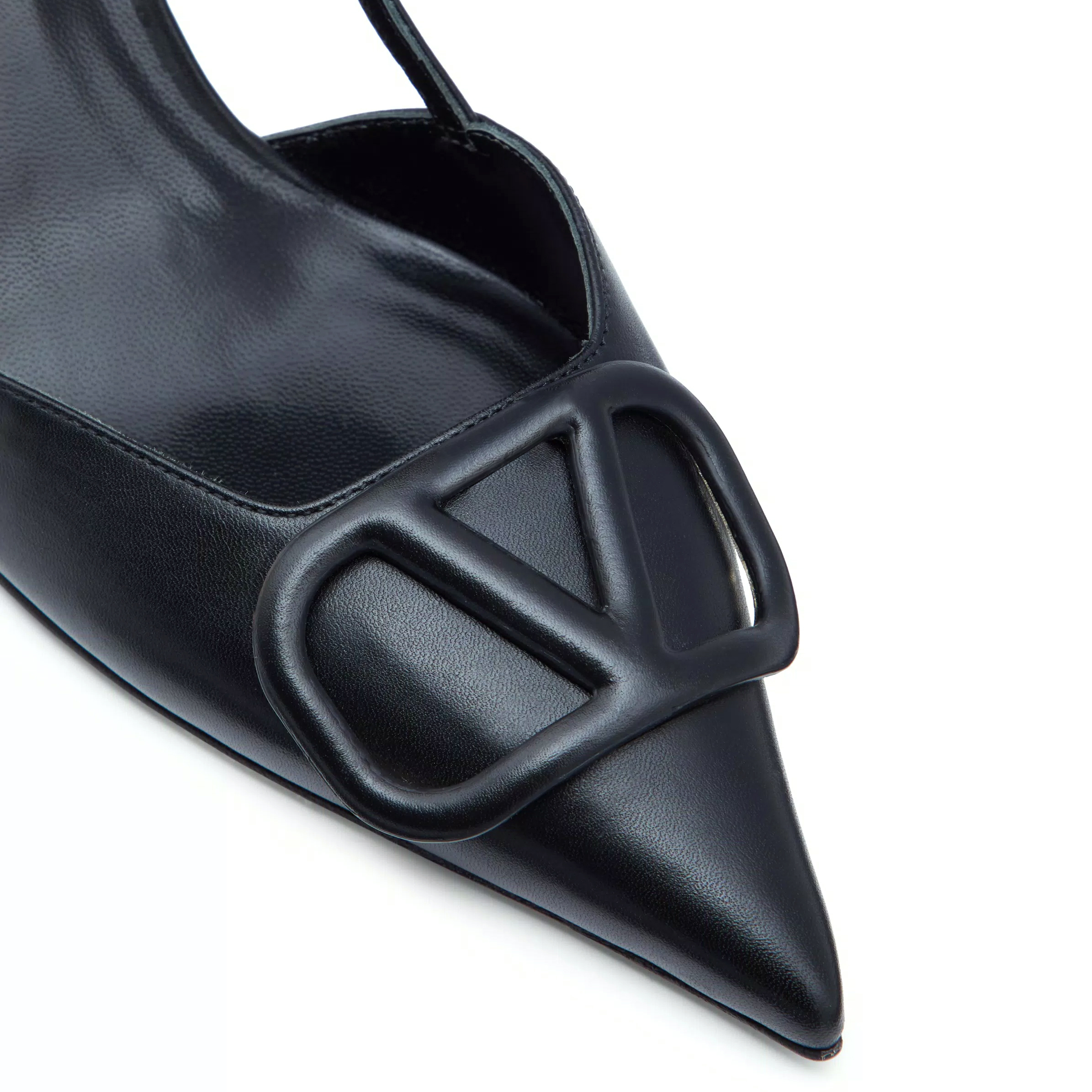 80mm Middle Heels Women's Pointed Toe Party Sandals Slingback Shoes Wedding Pumps Comfortable Stilettos Matte-MERUMOTE