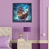 Diamond Painting-DIY Full Round Drill Maritime Sailing