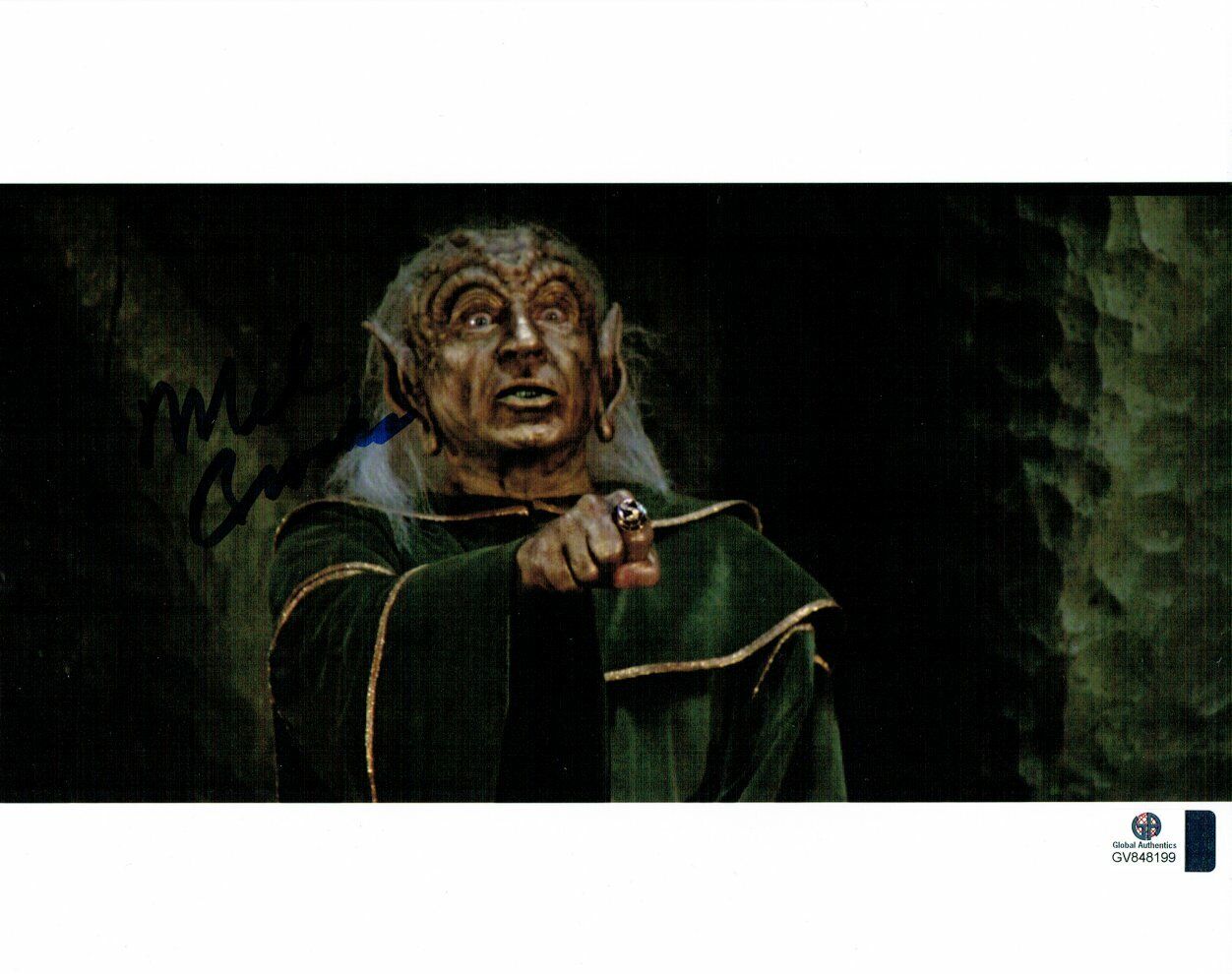 Mel Brooks Hand Signed Autographed 8x10 Photo Poster painting Yoda GV 848199