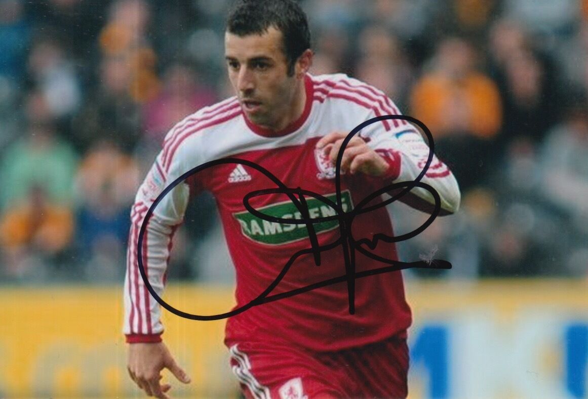 MIDDLESBROUGH HAND SIGNED JULIO ARCA 6X4 Photo Poster painting 1.