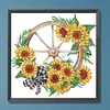 Diamond Painting-DIY Crystal Rhinestone Sunflower Cartwheel