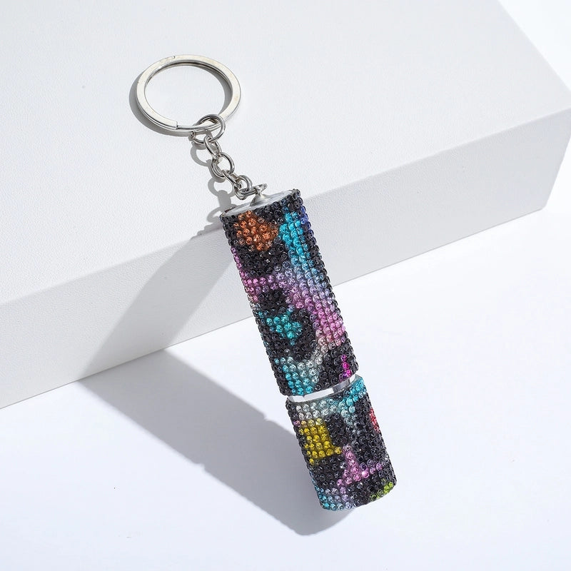 Luxurious Leopard Aluminium Alloy Crystal Women’s Keychain