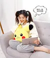 Licensed Head Pikachu Super Soft Short Plush Doll Pillow - Free Shipping - Pokemon [In Stock]