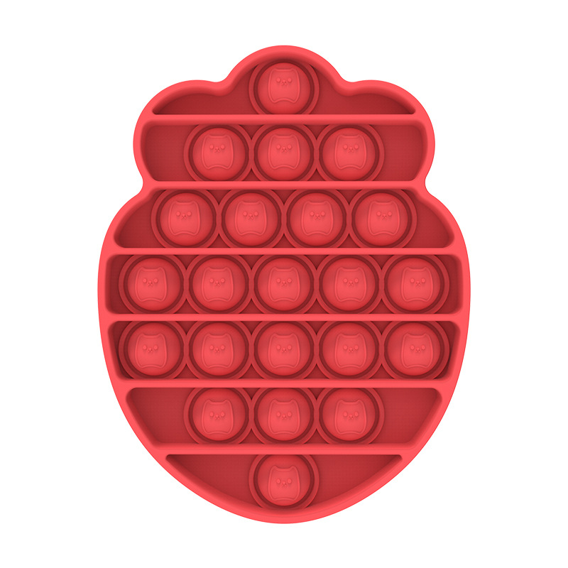 

Strawberry Red - Pop It Fidget Toy, 501 Original