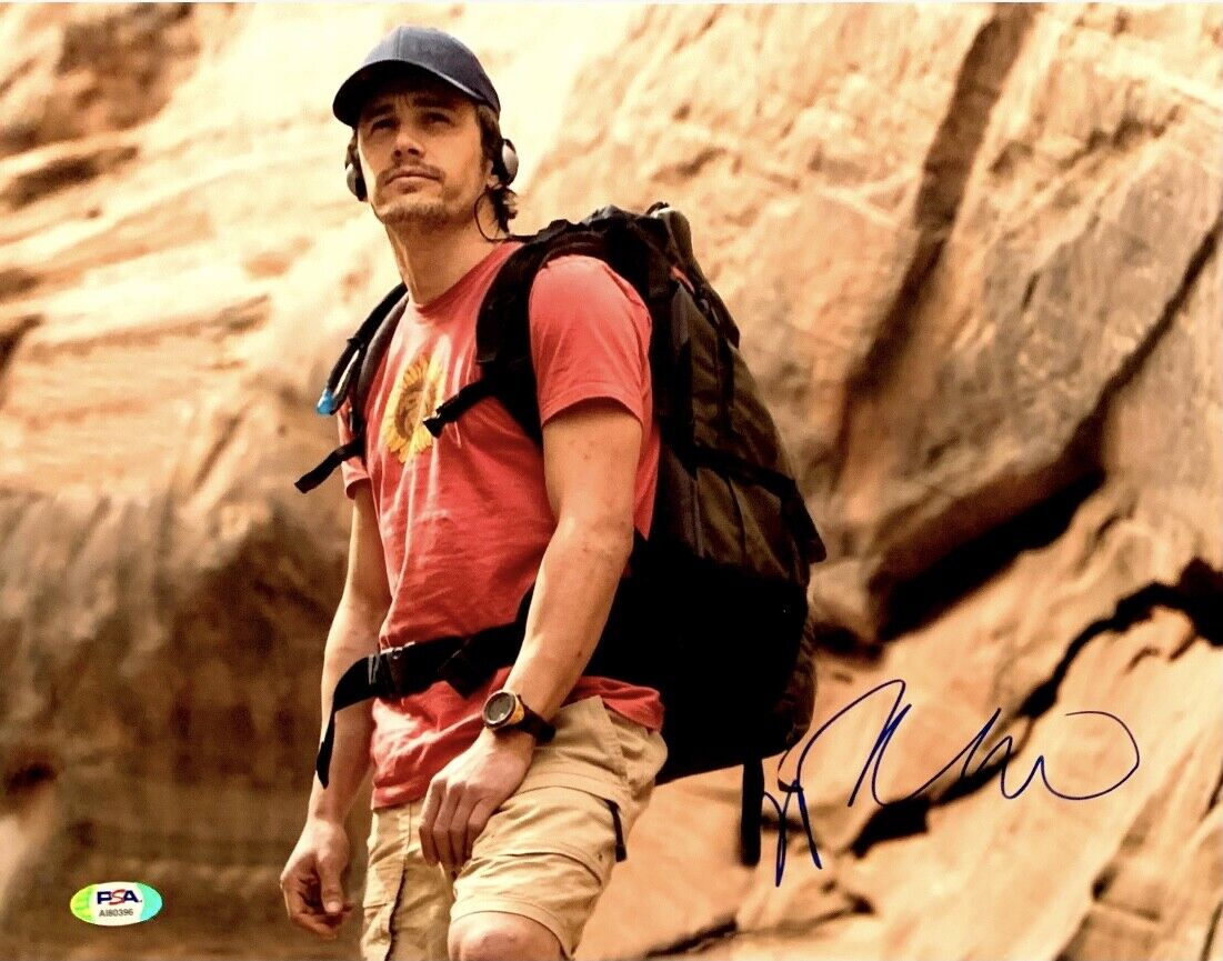 James Franco Signed 11x14  127 Hours 