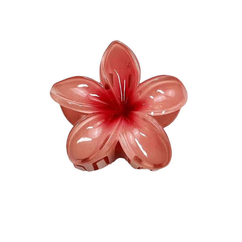 Vacation Modern Style Women’s Flower Resin Hair Claws