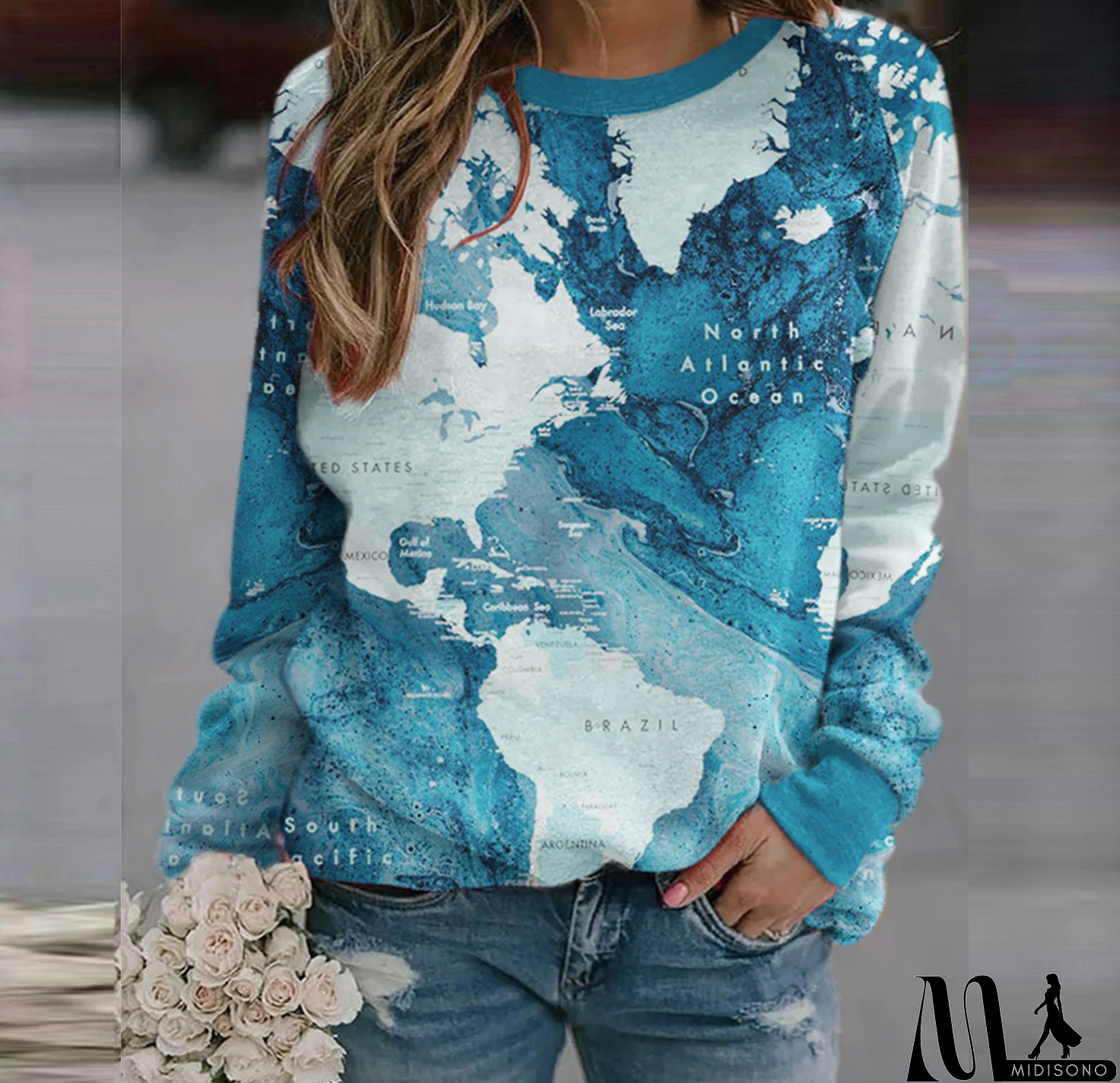 MidiSono - Casual and Stylish winter Pullover