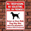 Warning Sign - Vintage Metal Signs(8*12Inch) - Warning