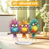 Birds On Branches Double Sided - 5D DIY Ornament