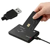 125kHz Smart RFID Card Issuer Contactless ID Reader USB Driverless Property Authorization Card Reader
