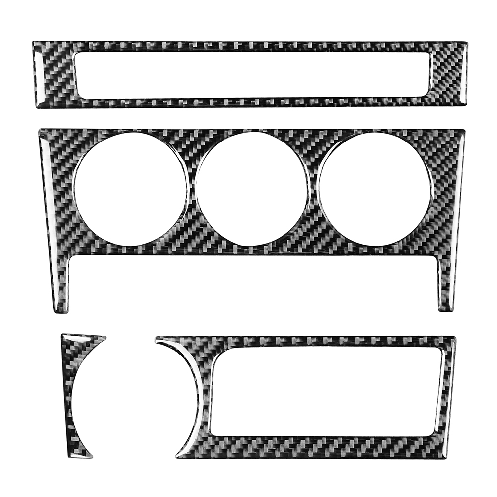 

4pcs/set Carbon Fiber A/C Control Panel Trim for Toyota 86 2017-2019 LHD, 501 Original