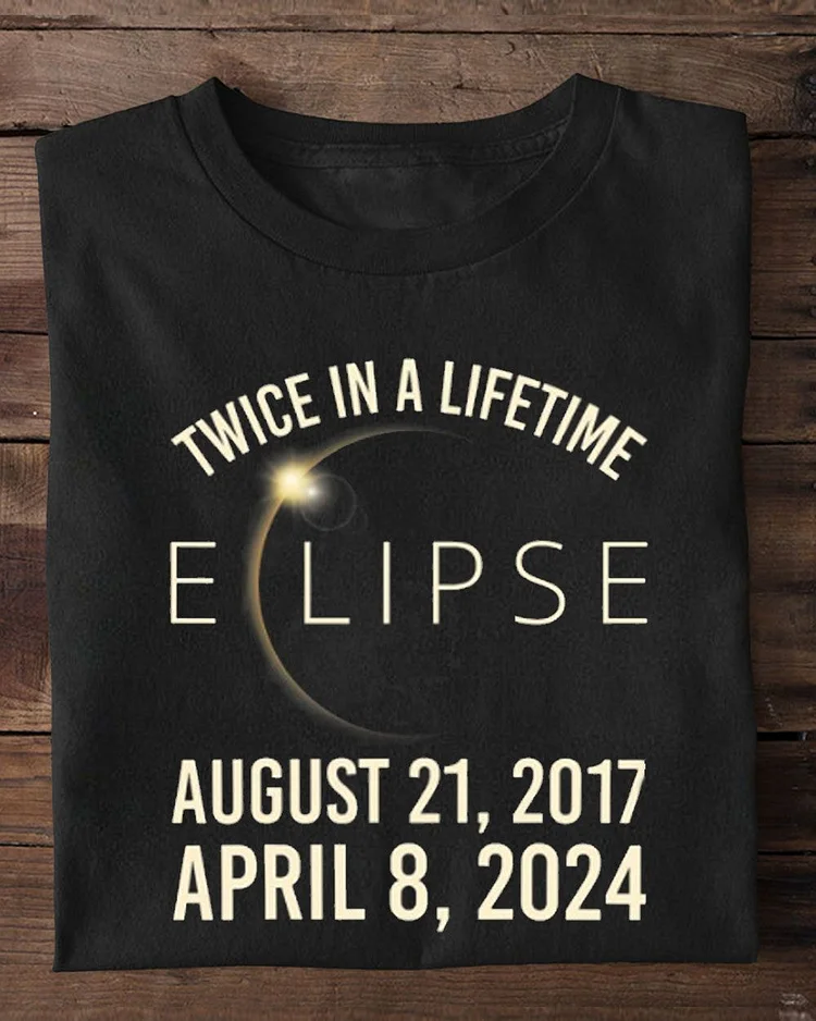 Twice In A Lifetime Solar Eclipse Shirt 2024