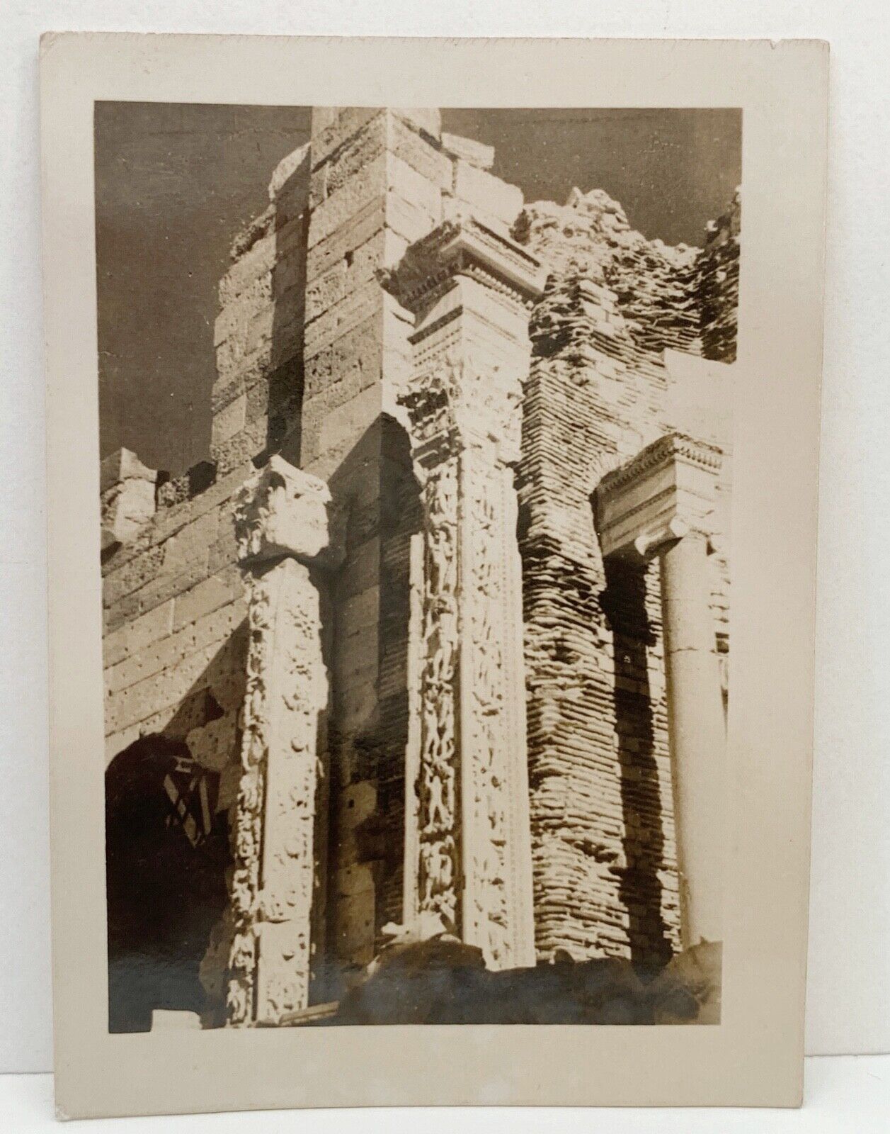 Leptis Magna Foto aus Afrikakorps Panzerj?ger Album Ersatz Abt. 7 (oy-153